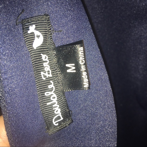 NWOT Double Zero Navy Blue Dress - Picture 7 of 16